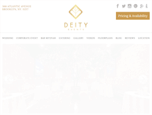 Tablet Screenshot of deitynyc.com